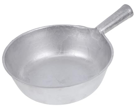 PHENOFICE Mestolo Per L'acqua in Alluminio Spesso, Paletta Manico Corto, Capacità Medio-grande, Accessorio Per Cucina e Irrigazione Domestica, Resistente e Pratico Per Uso Quotidiano