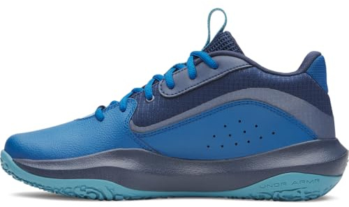 Under Armour UA Lockdown 7 – universitetsblå/akademi/metallisk grus – 8,5, Varsity Blue Academy Metallic Grus, 43 EU