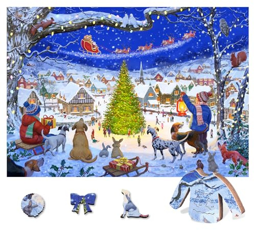 Wentworth Jigsaw Puzzle – Believe in the Magic – 250 Pieces - For Adults - Shaped Puzzle Pieces & Themed Whimsies - Great for a Gift