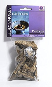 Berk Pushkarmoola, 30 g Tütchen: Ayurvedische Räucherungen