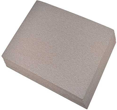 HQRP 9 x 11 Aluminum Oxide Sandpaper Compatible with Black & Decker BDEQS15C BDEQS300 FS540R FS540 QS900 FS500 1/4 Sheet Sander, 80 Grit, 50 Pack