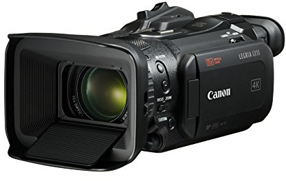 Canon LEGRIA GX10 13,4 MP CMOS Caméscope portatif Noir 4K Ultra HD - Caméscopes numériques (13,4 MP, CMOS, 8,29 MP, 15x, 300x, 8,3-124,5 mm)