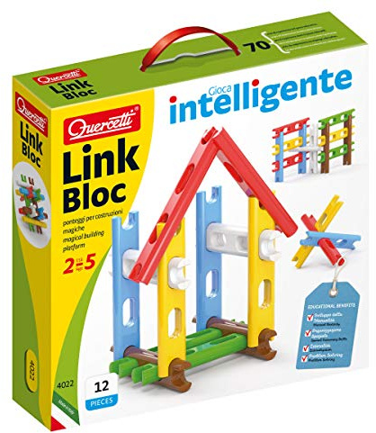 Quercetti - Link Bloc - Bauspiel, Bausteine