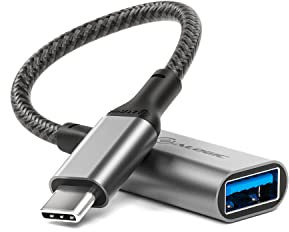 ALOGIC Super Ultra - Adattatore da USB-C a USB-A, 15 cm, colore: Grigio