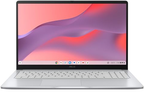 ASUS Chromebook CX1505CTA-S70361 – 15,6 Pouces – FHD 1920x1080 60Hz PC Portable (Intel Processor N50 jusqu'à 3,4GHz, LPDDR5 8Go, 128Go eMMC, ChromeOS) – Clavier AZERTY – sans Chargeur