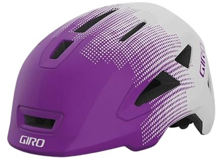 Giro Scamp II Matte Purple Towers S
