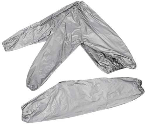 BESPORTBLE Tuta Sauna Uomo Donna Top e Pantaloni Sportivi Traspiranti Per Allenamento Riduzione Peso Acqua Comfortabile Elegante