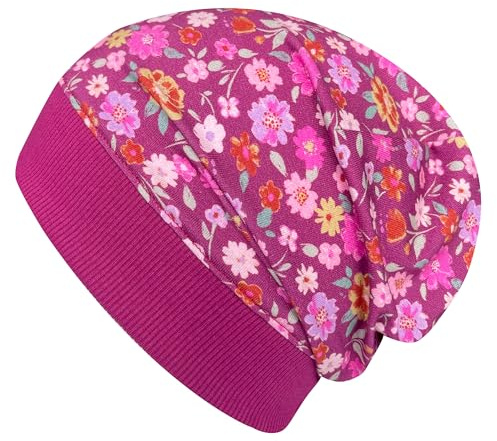 Wollhuhn ÖKO Leichte Mädchen/Jungen Beanie-Mütze Bündchen Elastisch Übergangszeit/Sommer Kinder-Mütze Baumwolle (Öko-Stoffe, Bio)