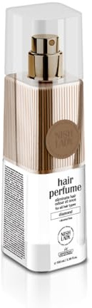Nishlady Hair Perfume Diamond 75 ml - Brume Capillaire De Luxe, élimine Instantanément Les Odeurs Capillaires, Pour Tous Types De Cheveux