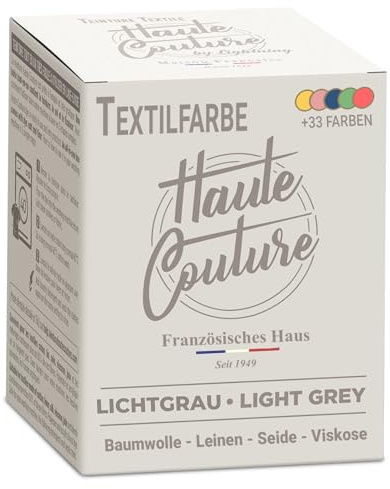 Haute Couture - Teinture Textile Tout-en-Un - Gris Clair - 350g