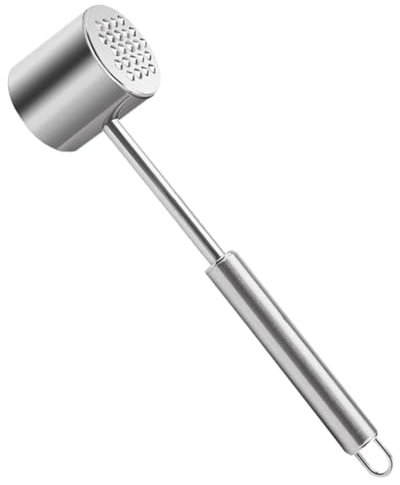 OKUMEYR Fleischklopfer Hammer Metall Fleischhammer Kochwerkzeug Küche Lebensmittel Hammer Fleischklopfer