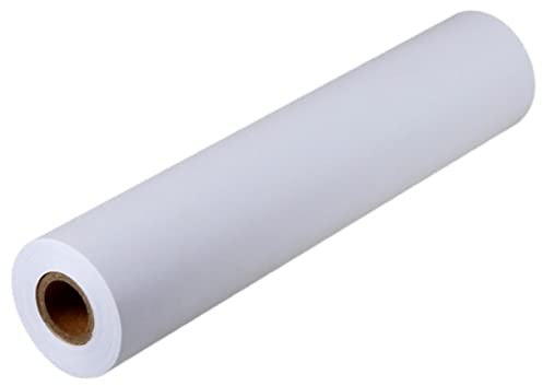 STOBOK 25m Zeichenpapierrolle Weiß Für Basteln Und Malen Säurefreies Blanko-skizzenpapier