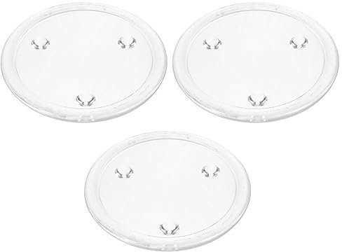 ABOOFAN Lot De 3 Bougeoirs en Verre Exquis Au Design Rond pour Lambiance De Votre Maison