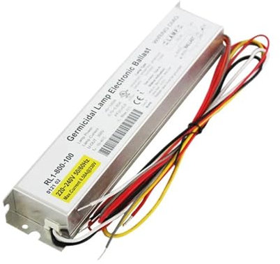Reattore elettronico per lampade fluorescenti， 80W-100W 120W Reattore elettronico dedicato al trattamento dell'acqua RL1-800-100