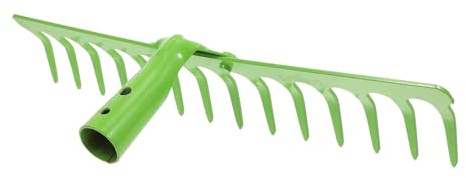 FUTUREORYY Rastrillo de Mano para Jardín Multiusos Carbono Resistente Herramienta para Aflojar Tierra y Deshierbe para Jardineros y Cultivo Doméstico