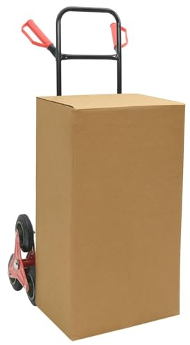 vidaXL Handvagn Svart och Röd 64,5 x 49,5 x 114 cm Stål, Verktygsrum, rektangulär, industriell, kraftig konstruktion, utdragbar, hopfällbar, platsbesparande designegenskaper