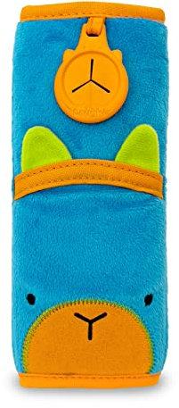 Trunki Seat Belt Pads for Kids | Comfy Childrens Seatbelt Cover | for Car Seats and Pram - SnooziHedz (Blue)