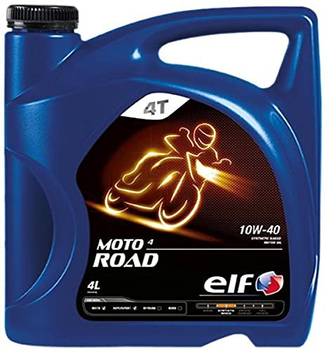 Elf Moto 4 Road 10w40 4-Takt-Motorrad-Öl, 4 Liter