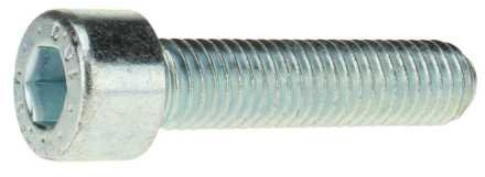 Reidl Zylinderschrauben mit Innensechskant 16 x 65 mm DIN 912 10.9 galv. verzinkt farblos 25 Stück