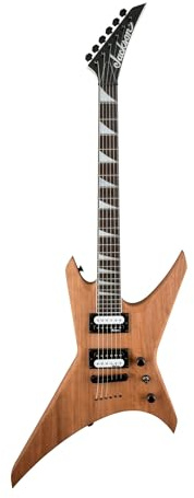 Jackson JS32T Warrior Natural Oil - E-Gitarre | Korpus aus Mahagoni, Ahornhals und Amaranth-Griffbrett, natürliches Öl