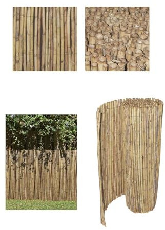 JARDIN202 - Cañizo Grueso Nacional | Cerramiento de terrazas y jardín | Valla Ocultación - Cerramiento de ocultación | 1x5m -