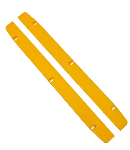 395672-00 Gehrungssägen-Schnittplatte, passend für DW708 DW708-B2 DW708-BR DW708 Typ 1, 2 und 4, gelb, 2 Stück