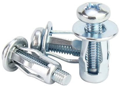 SpreizdüBel,BlüTenblattmuttern MetalldüBel,Dehnmutter Edelstahl Hohlraum MetalldüBel,DüBel FüR Optimalen Halt Bei Befestigungen In Beton,Vollziegel, Porenbeton, Hochlochziegel Uvm（50 StüCk）