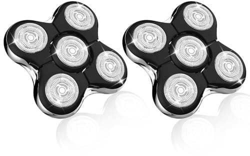 Rasierer Ersatzköpfe Kompatibel mit Remington Balder Pro Head Rasierer Razor XR1500, XR1501 und RX5(2PCS)