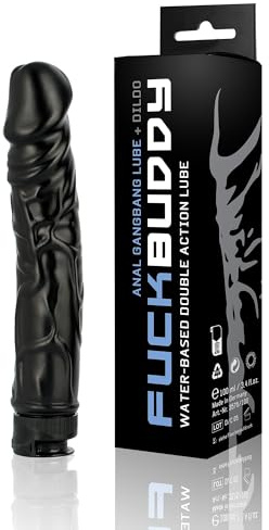 FUCKBUDDY Double Action Lube – Wasserbasiertes Gleitgel - Gleitmittel auf Wasserbasis für Anal- und Vaginalverkehr