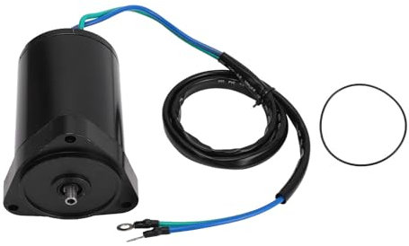 Gearwell Tilt Trim Motor, 12 V DC-Bootsmotor, kompatibel mit Tohatsu Außenbord 40 PS 50 PS, 2 Drähte Metalllegierung 3C8-77180-0 M40D2 M50D2