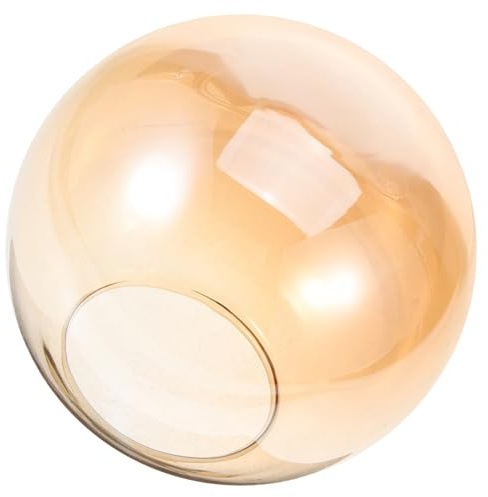 Healifty Abat-jour Globe en Verre pour Applique Murale Suspendre, Effet Décoratif, Surface Lisse, Léger, Installation Facile pour Salon ou Bar
