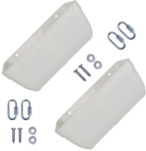 Oxtxuzdm Lot de 2 mangeoires à suspendre de grande capacité pour poulet, assemblage simple, distributeur d'eau pour volaille, outil d'alimentation pour volaille, mangeoire à suspendre à la ferme