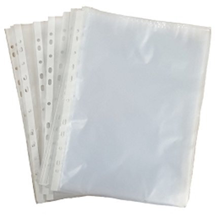 1000 Klarsichthüllen genarbt Prospekthüllen Aktenhülle DIN A4