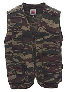 payperwear Gilet Pocket M Mimetico Verde