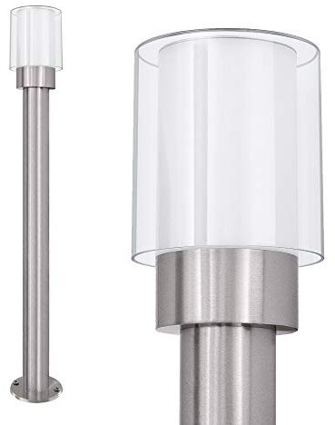 max K O M F O R T Standleuchte Wegeleuchte Sockelleuchte Edelsthal mit 10W LED neutralweiß E27 Fassung ASTERIA 1773