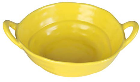 BESTonZON Insalatiera Scodella in Ceramica per Cucina Casalinga (Giallo)