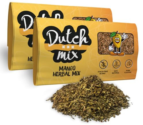 Mélange Hollandais Mangue - Sans tige et naturel – 100g de mélange d'herbes Lisse