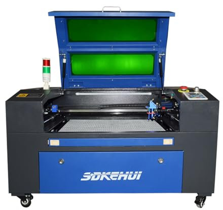 Autofokus 60 W CO2 Laser Graviermaschine Cutting Engraver Graveur 600 x 400 mm Laser Engraving Maschine Lasergravurmaschine Lasergravurmaschine Lightburn-kompatibel
