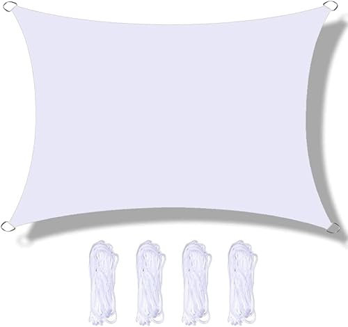 Toldo parasol rectangular impermeable y resistente a los rayos UV, 2 m x 3 m, para patio, jardín, restaurante al aire libre, patio, garaje, protección solar