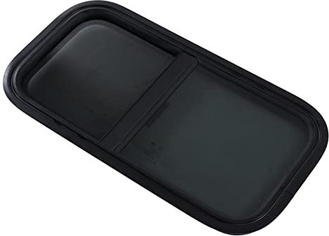 Small Rv X2,Rv Window, 600X300Mm Window With Screen Vertical Horizontal Awnings, Screens Accessories Screen, Or Slide, Tinted Tempered Glass, Replacement for Campers, Trailers Sliding