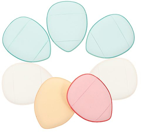 VALICLUD 7stücke Make-up-quasten Für Foundation Fingerpuderquasten Strapazierfähige Make-up-quasten Tragbare Mini-quasten Für Damen