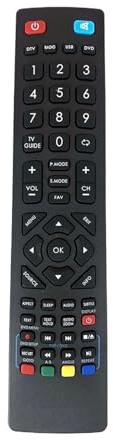 ATOMUSERLY 1 Mando a Distancia de Repuesto for televisores LCD 23/157I-GB-3B-HBCDUP 32/131J-GB-1B-3HCU-UK 42/131J-GB-1B-F3HCU-UK(No 3D)