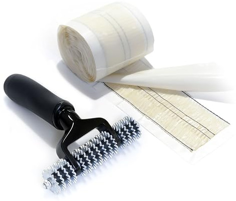 Vironix Carpet Patch Repair Kit with 5-Inch Star Wheel Seam Roller and 16ft Double-Sided Carpet Joining Tape, DIY Carpets Repair Kit for Homes and Offices