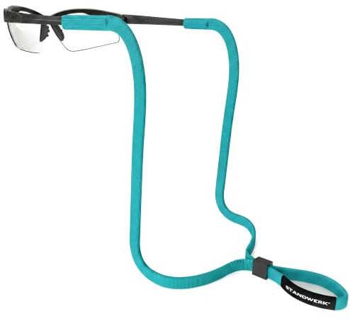 STANDWERK Basic Brillenband Sport Herren Damen Kinder - Sportbrillenband Verstellbar Wasserfest - Brillen Band Sonnenbrille - Brillenschnur - Glasses Strap Holder