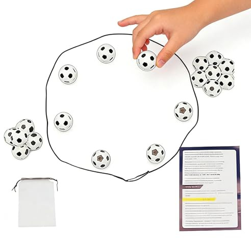 Juego de | Juguetes educativos divertidos portátiles | Juego de imán y cuerda | Para niños, niñas, adultos, guardería, cumpleaños, Año Nuevo, escuela, guardería
