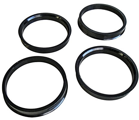 4x Zentrierringe Durchmesser: Aussen 63,3 mm + Innen 57,1 mm