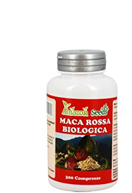 MACA ROSSA BIOLOGICA 300 COMPRESSE AMAZONSEEDS
