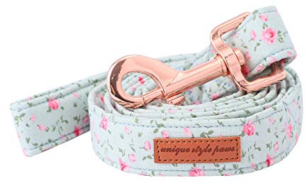 Unique Style Paws Hundehalsband Fliege Halsband Verstellbare Halsbänder oder Hundeleinen für Hunde und Katzen Klein Mittelgroß Groß