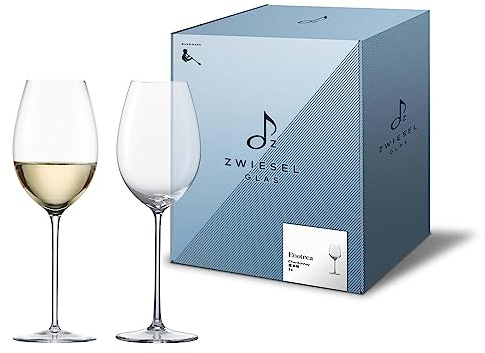 Zwiesel Glas Riesling Weißweinglas Enoteca (2-er Set), in Handarbeit mundgeblasene Weingläser, edle Kristallgläser für Weißwein (Art.-Nr. 122085)