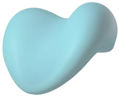 Sanixa PA70312 Badewannenkissen Blau 24 cm Nackenkissen modern Badewanne Kissen Badekissen zur Unterstüzung von Kopf, Nacken (Blau)